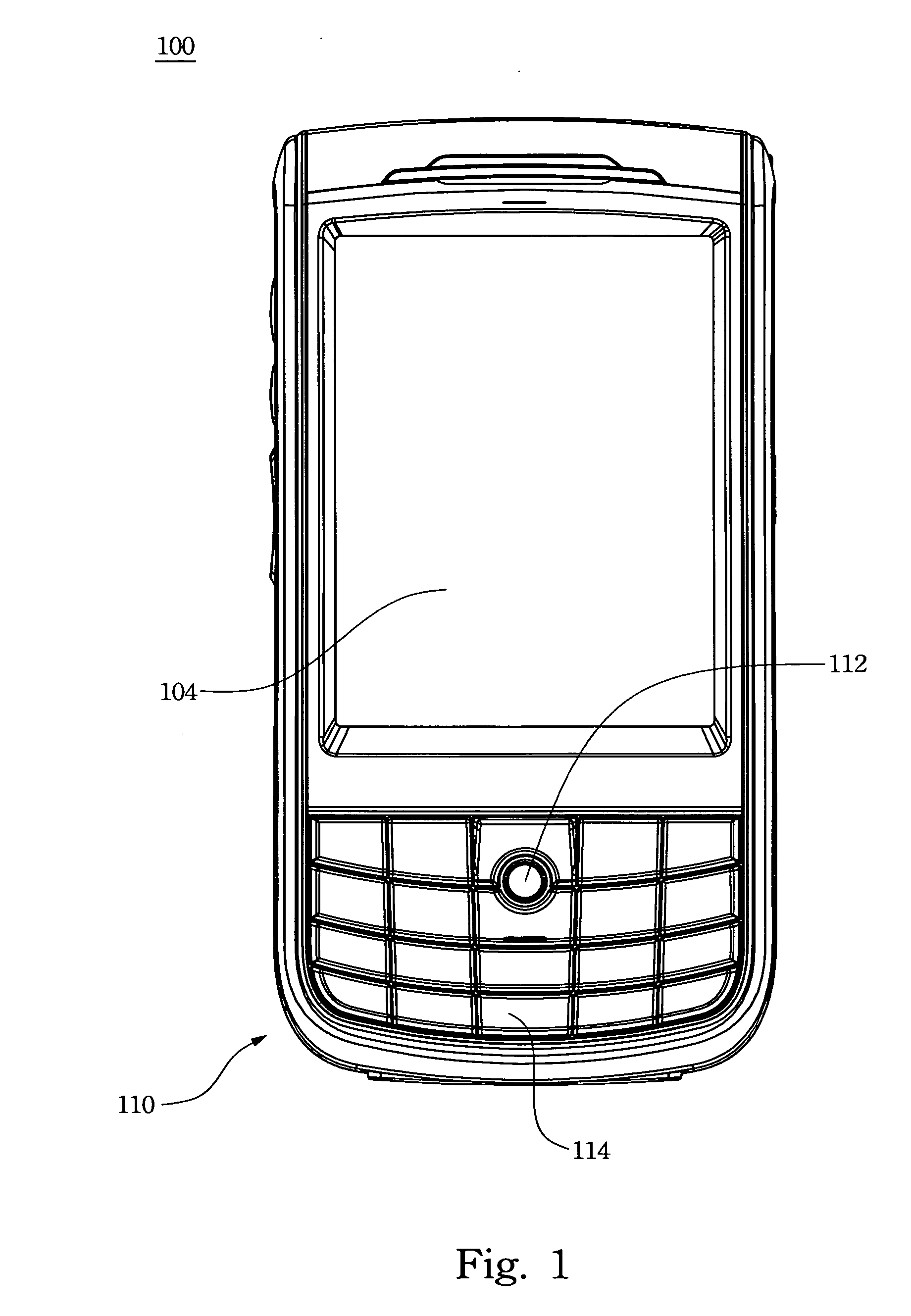 Mobile phone keypad design