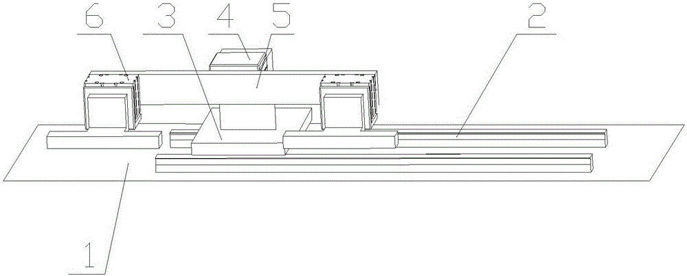 Transfer device of casting mould