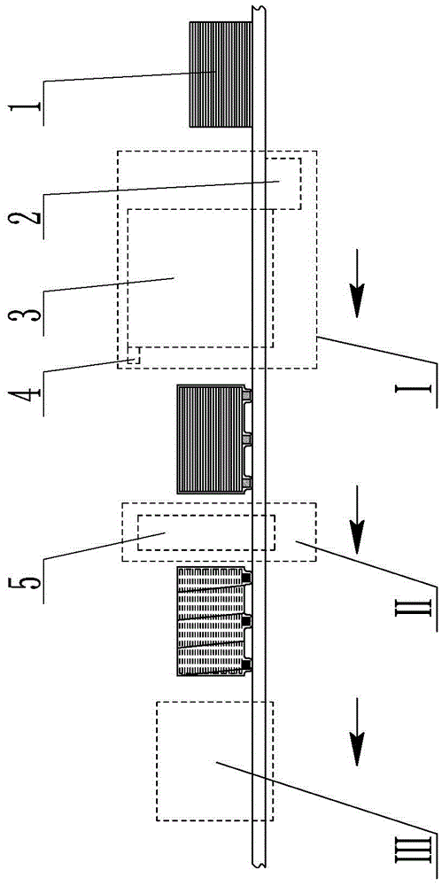 Automatic packaging method and equipment for gypsum board