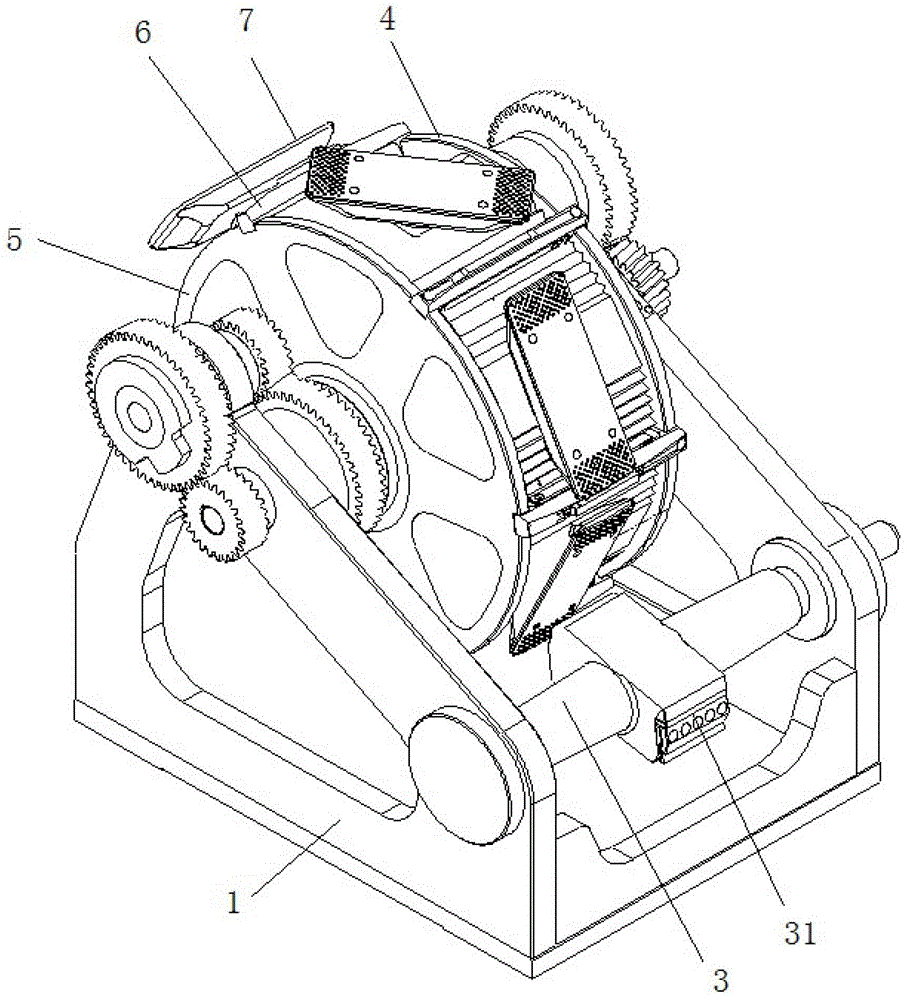 On-line waistline cutting and rotating pitch-variable assembly for disposable sanitary product