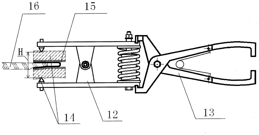 Constant-force pressing device and method for organic glass bonding