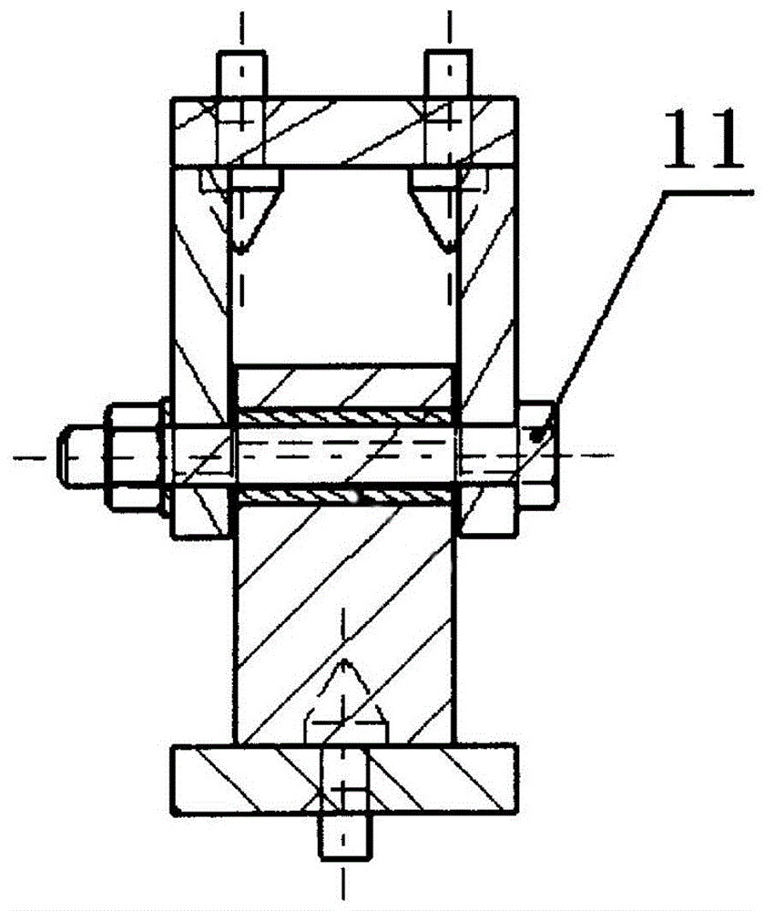 Constant-force pressing device and method for organic glass bonding