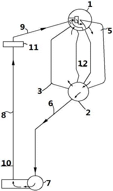 Steam boiler with through hole diameters being changeable