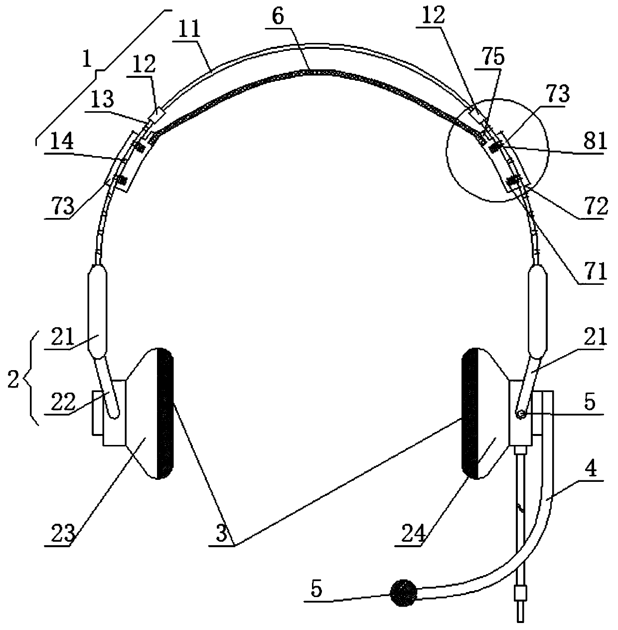 Special teaching headset for English language lab