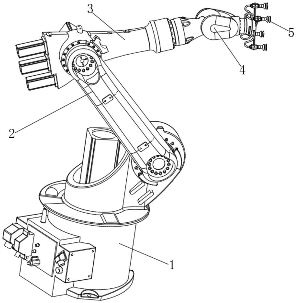 Industrial robot based on dual-carbon-content constraint conversion and utilization