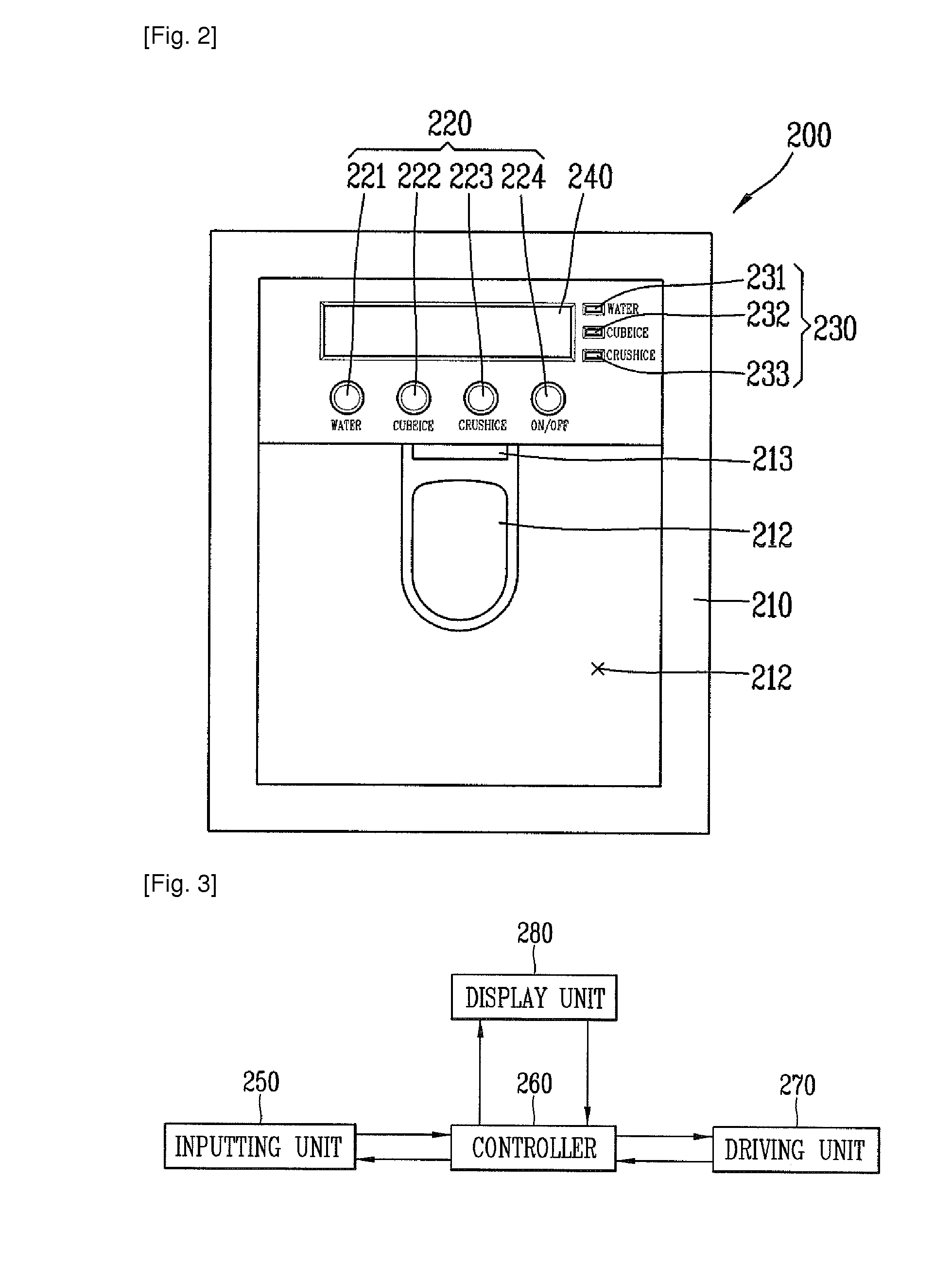 Refrigerator having dispenser