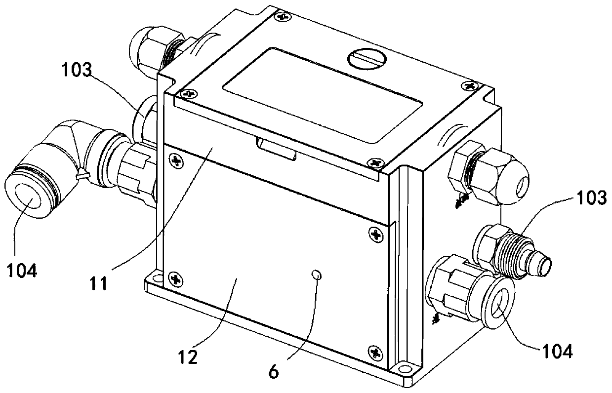 Static leveling instrument