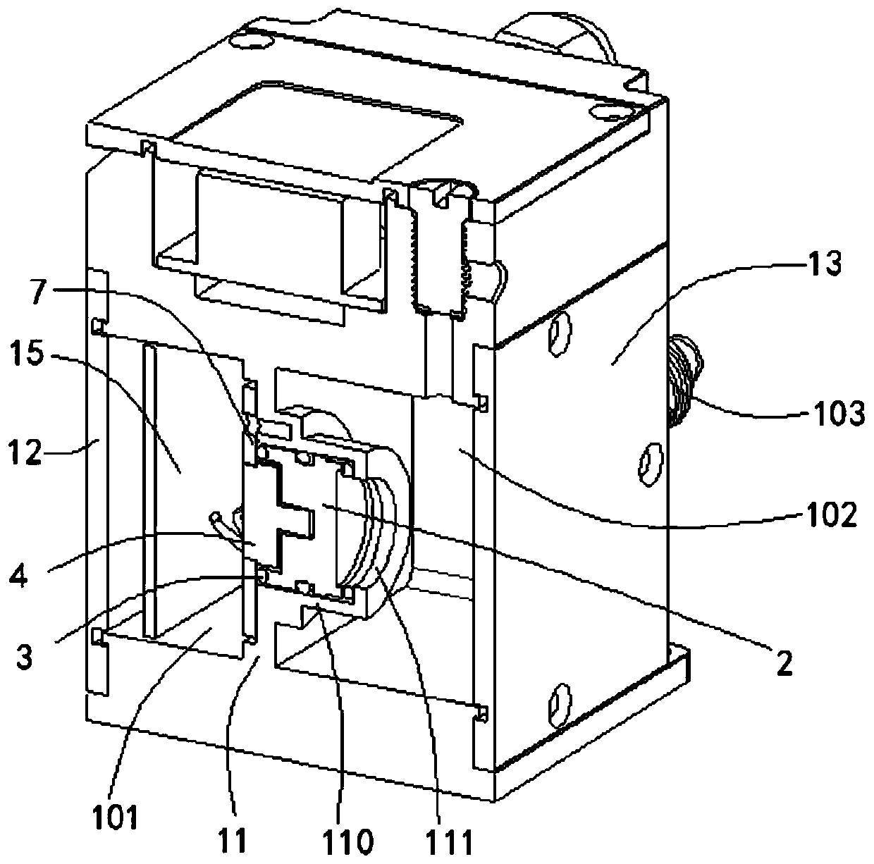 Static leveling instrument