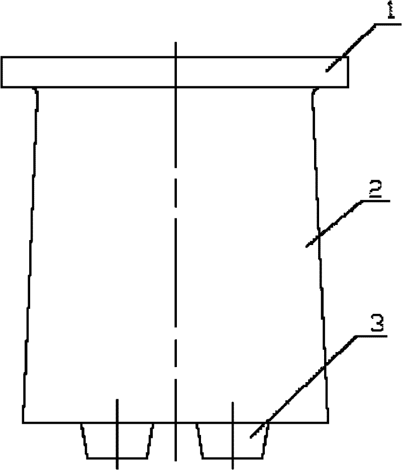 Design method of rhombic grid hole hot air grate sand core