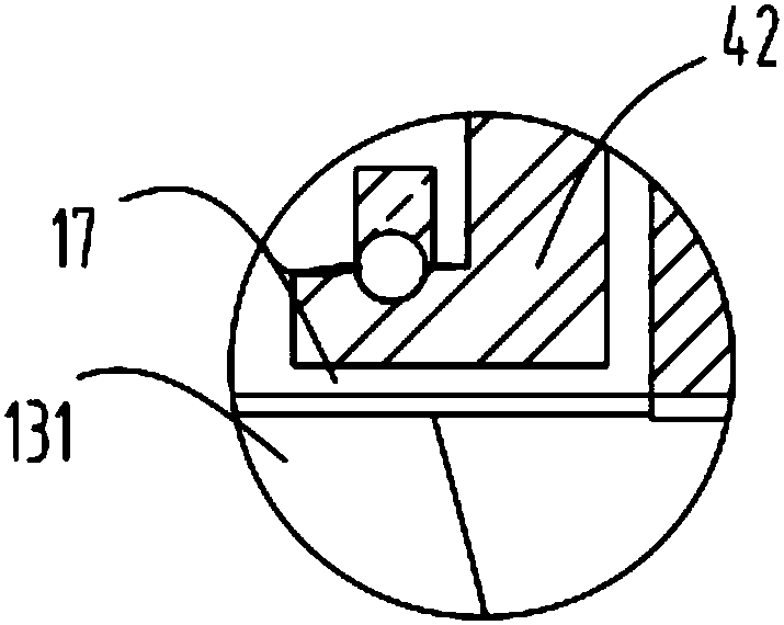 A sealing mechanism for preventing gas exchange