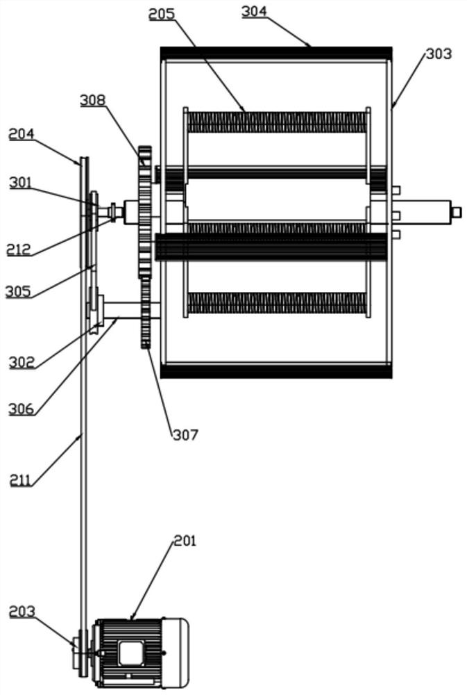 A kind of peanut peeling machine