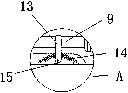 Mechanically automatic nail driving device