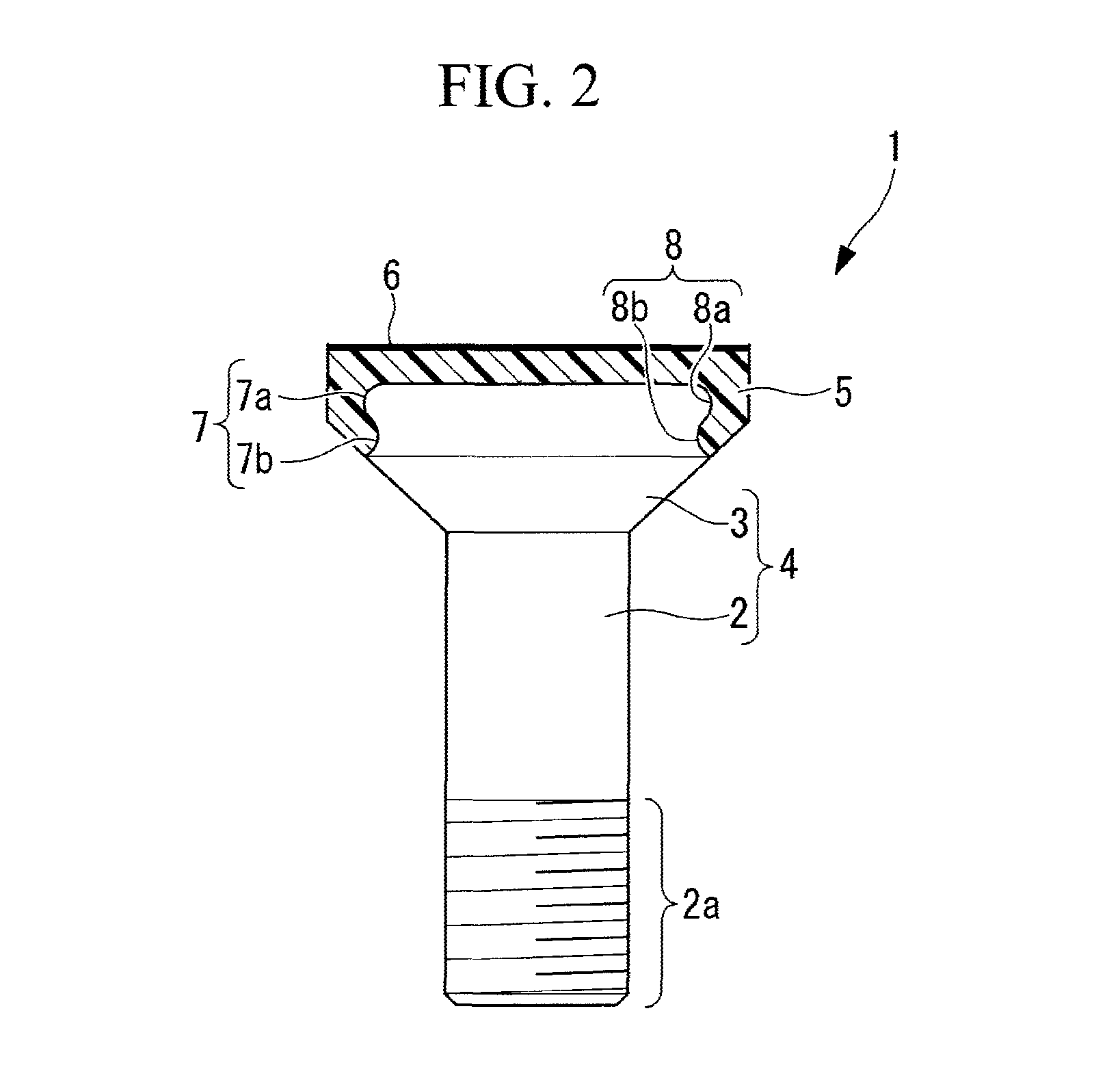 Lightning-protection fastener