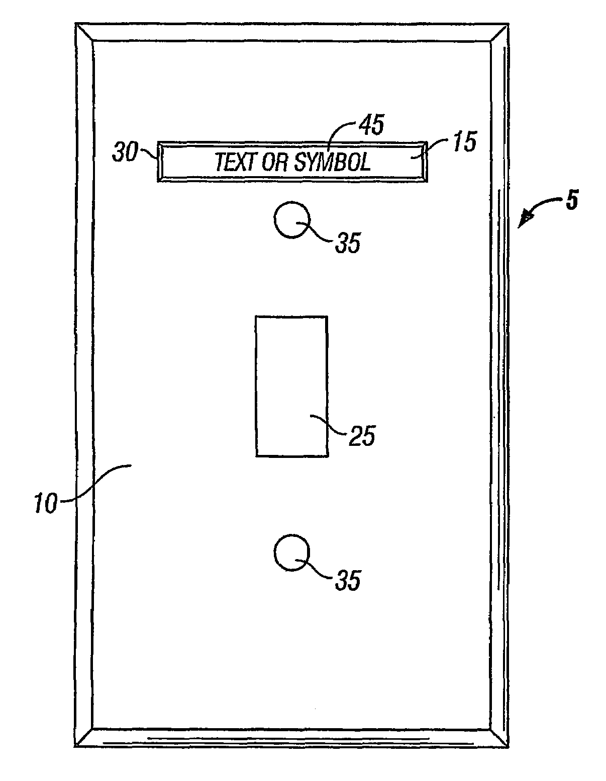 Backlighting for electrical cover plates