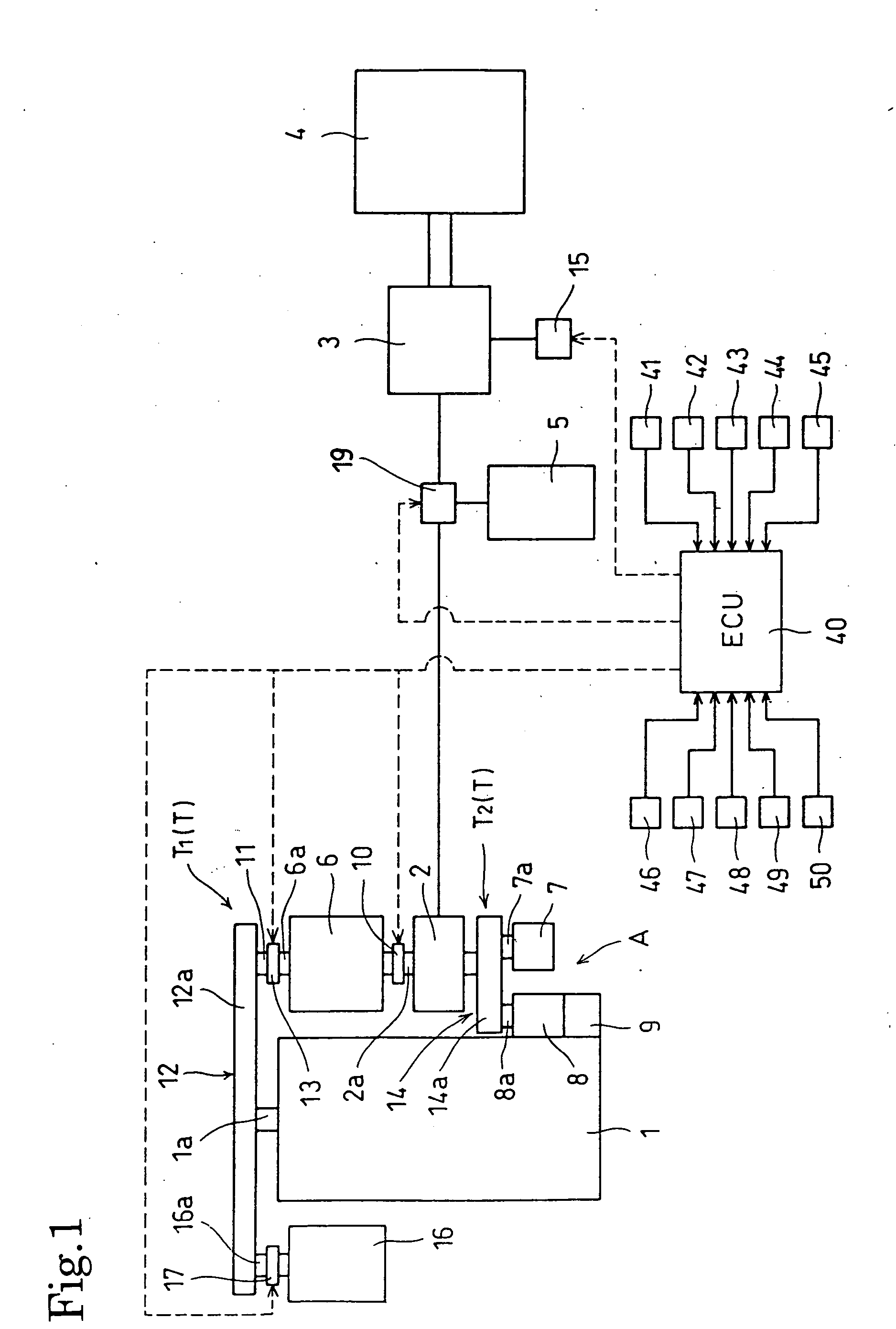 Power device equipped with combustion engine and stirling engine