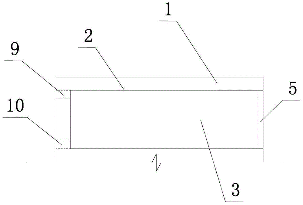 Device and method for performing construction by taking marine sand as concrete fine aggregates