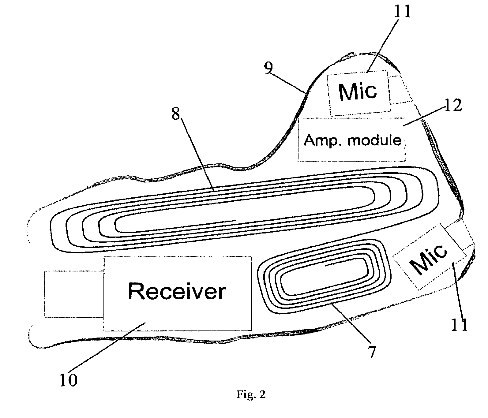 Hearing aid with rechargeable battery and rechargeable battery