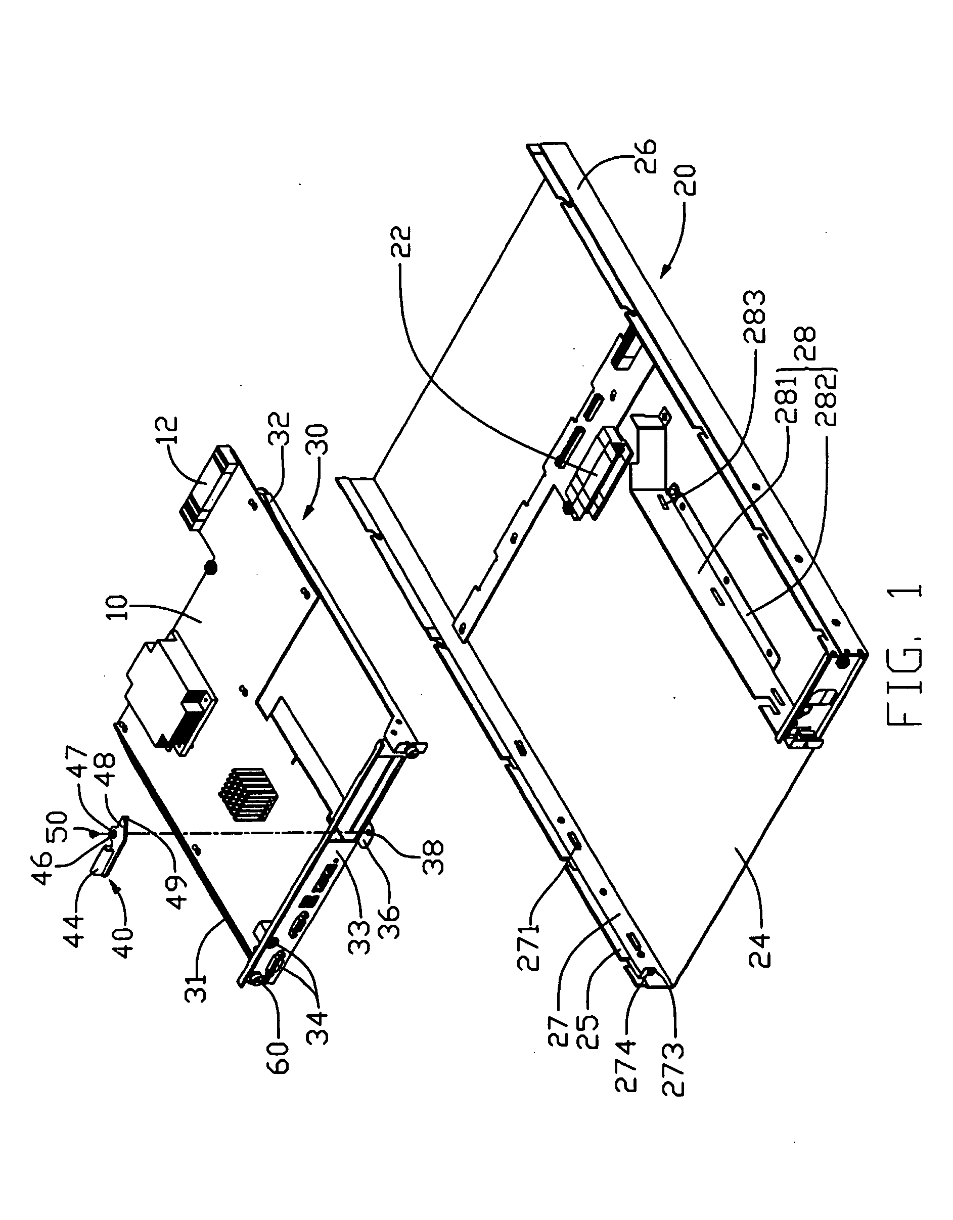 Ejector for motherboard