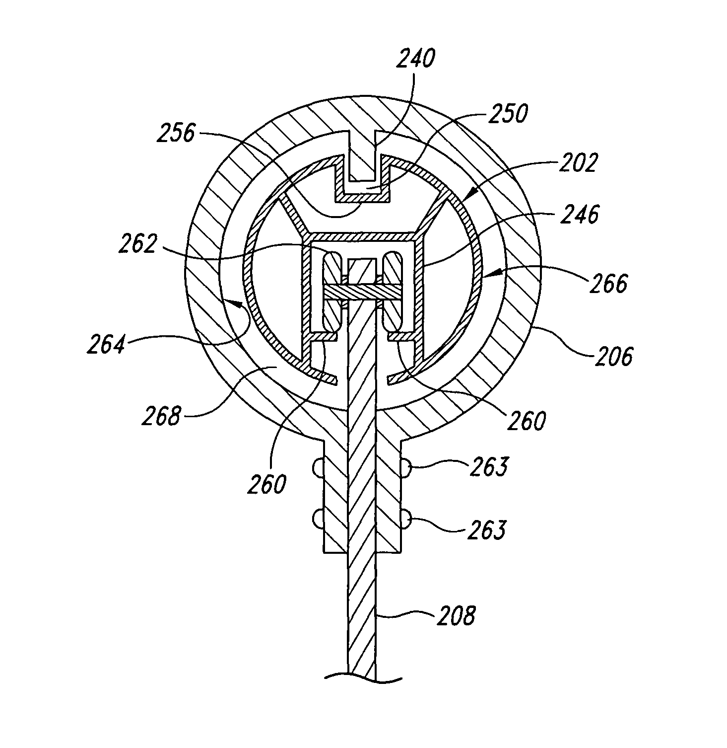 Shower curtain rod assembly