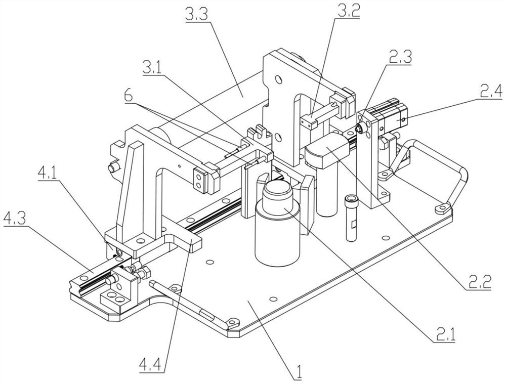 Pressure shell and intermediate body full-automatic locating and assembling tool