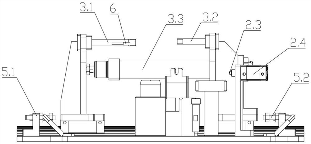 Pressure shell and intermediate body full-automatic locating and assembling tool