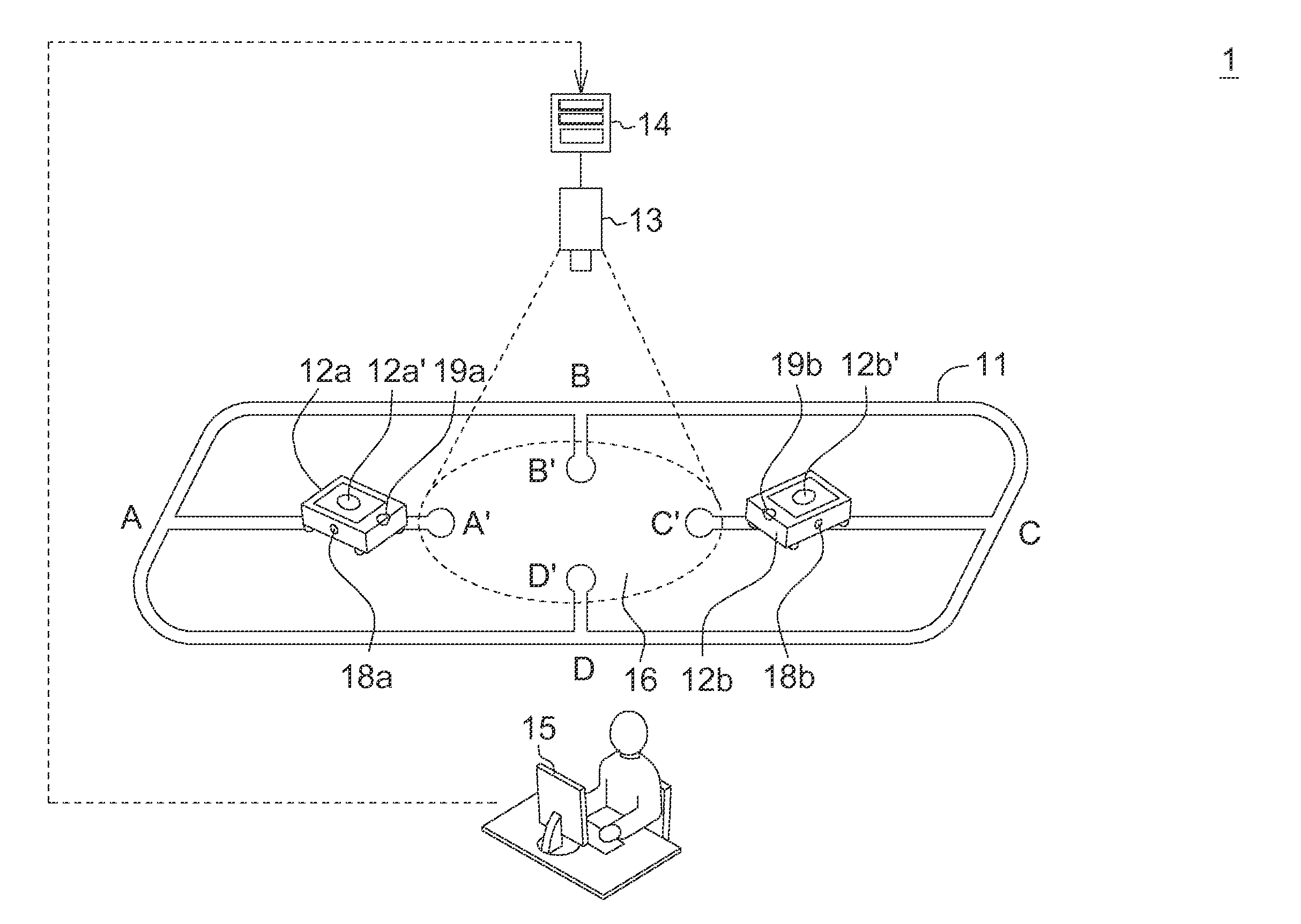 System and method for guiding automated guided vehicle