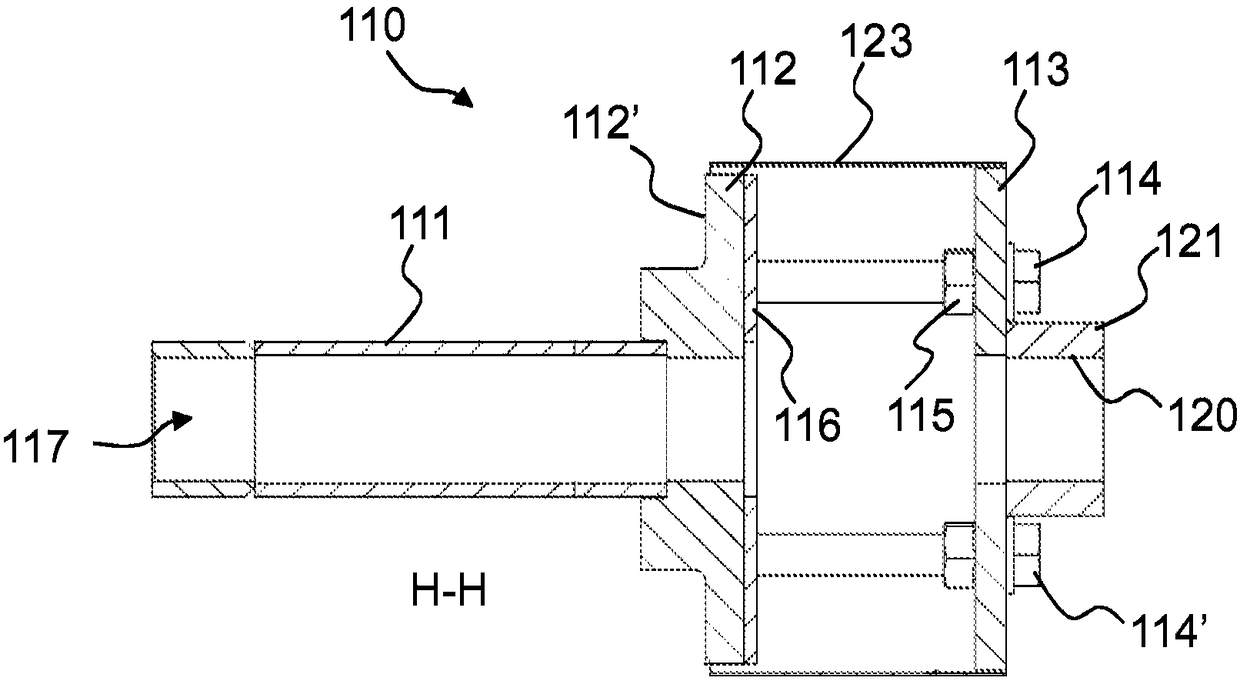 Spring locking device, jaw crusher, processing facility for mineral materials and method for compressing or decompressing a spring loaded on a tie rod in a jaw crusher