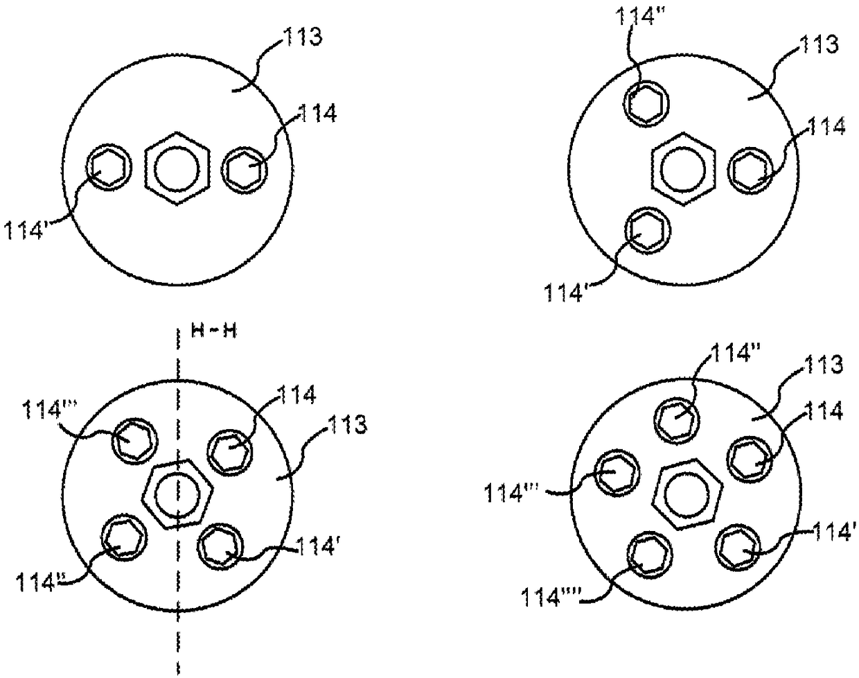 Spring locking device, jaw crusher, processing facility for mineral materials and method for compressing or decompressing a spring loaded on a tie rod in a jaw crusher