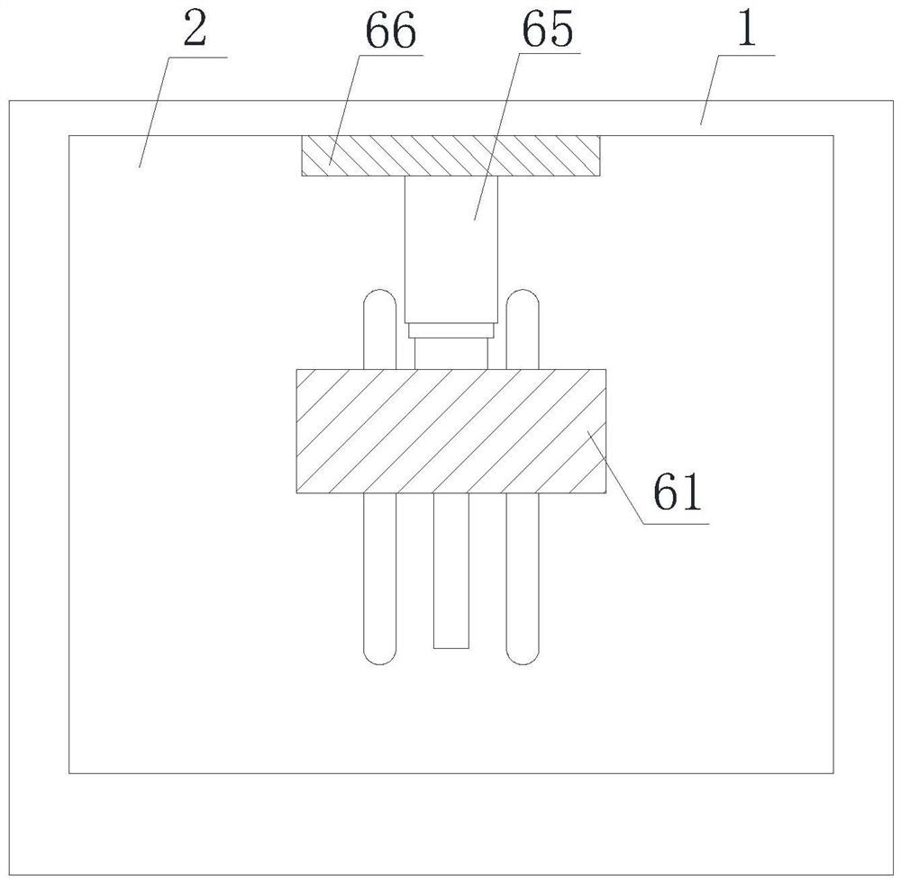 A kind of rapid ejection device for household appliance plastic parts mould