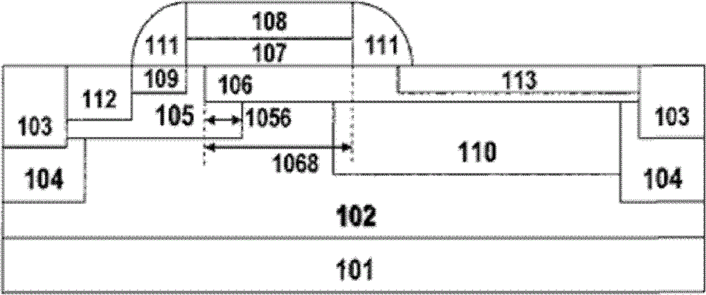 Pixel unit of high-speed cmos image sensor and manufacturing method thereof