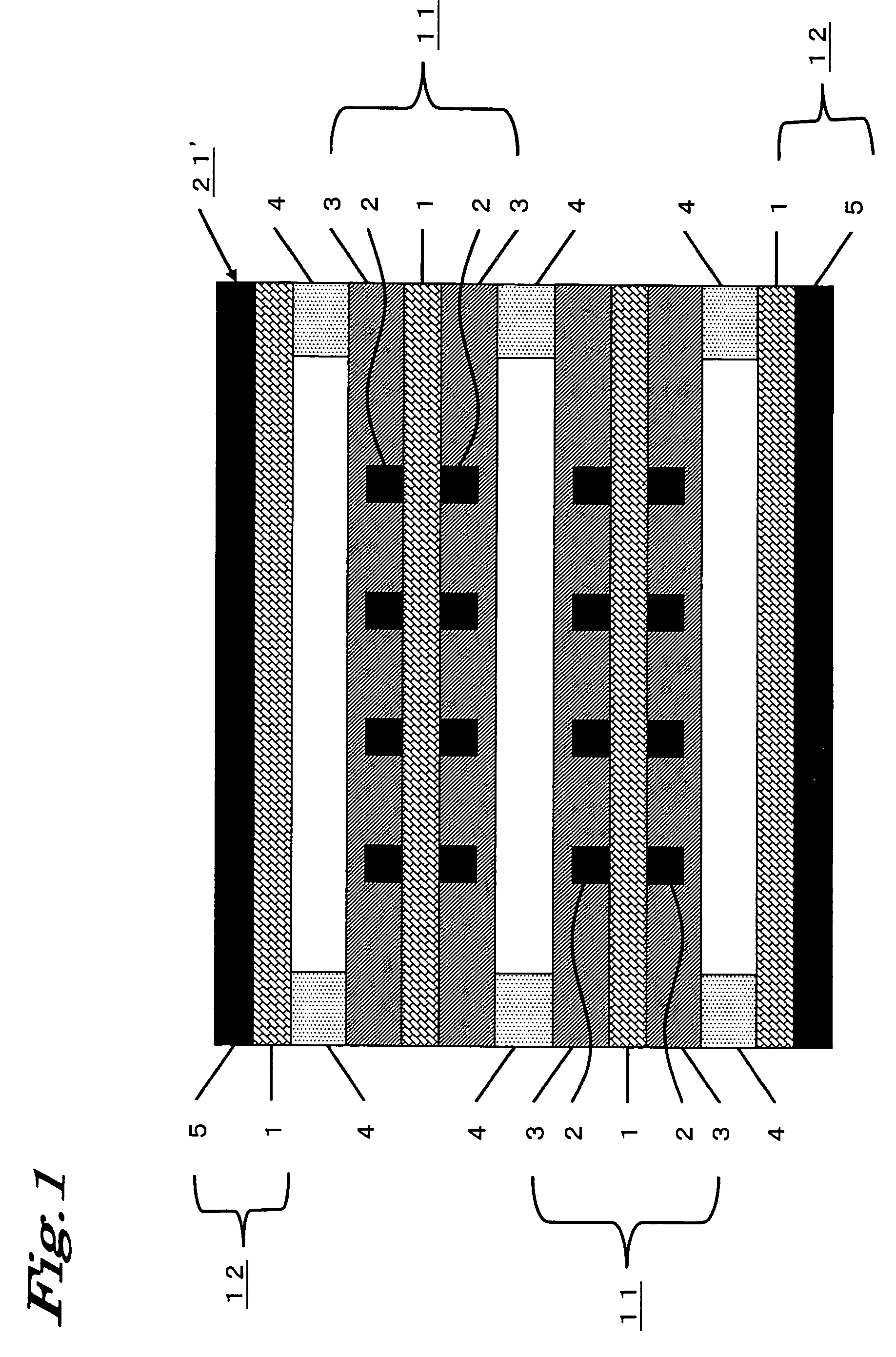 Hinge board and method for producing the same