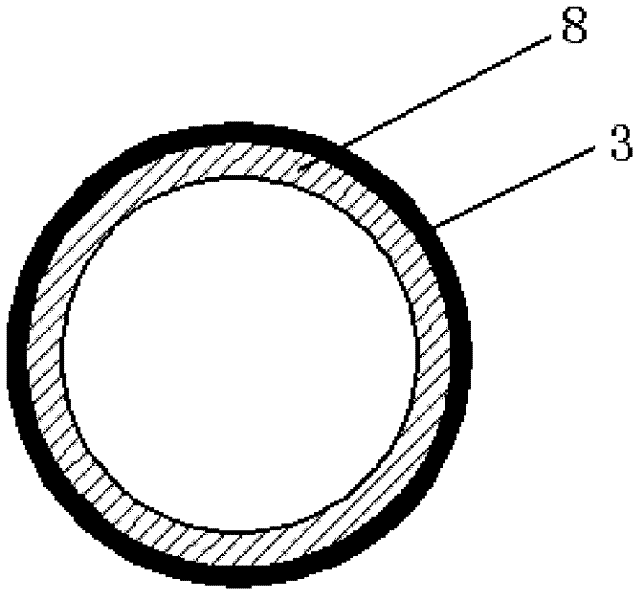 Process for manufacturing bimetal thin-wall composite pipe