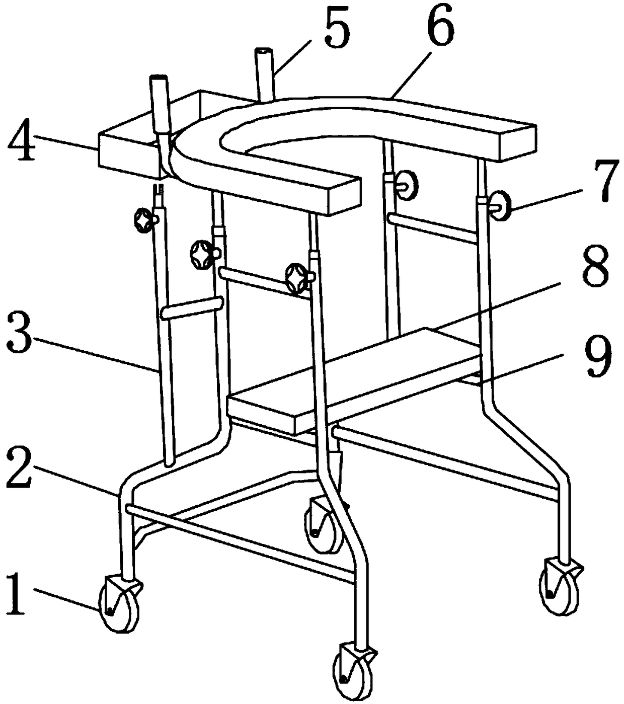 Adjustable training for children's rehabilitation