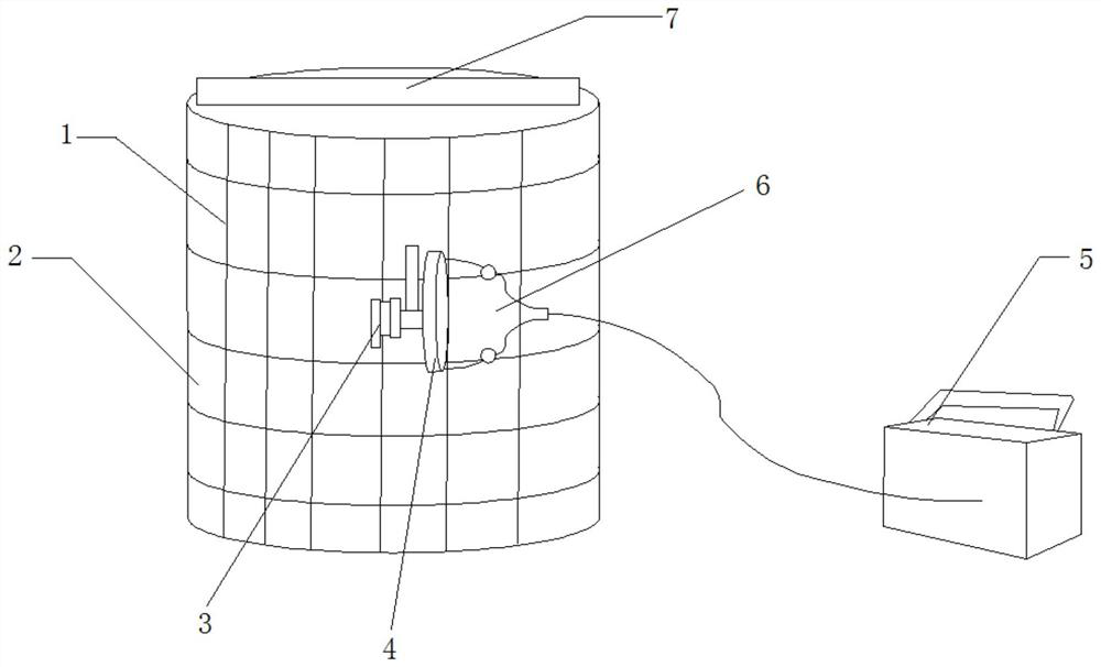 Negative-pressure harmless method for rapidly and efficiently treating fruits damaged by boring pests