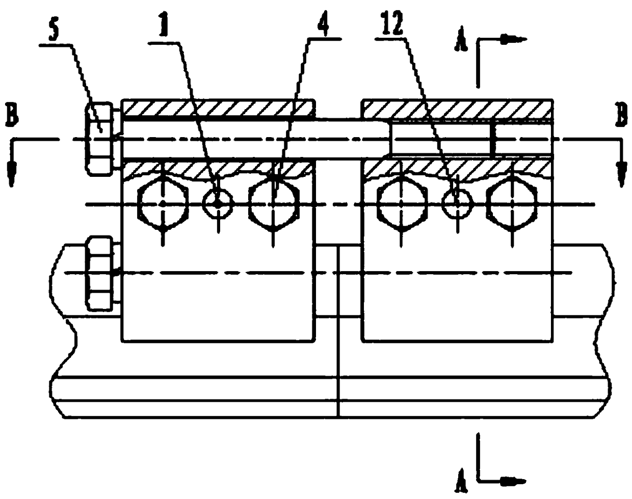 Bonding device for unframed oil seal