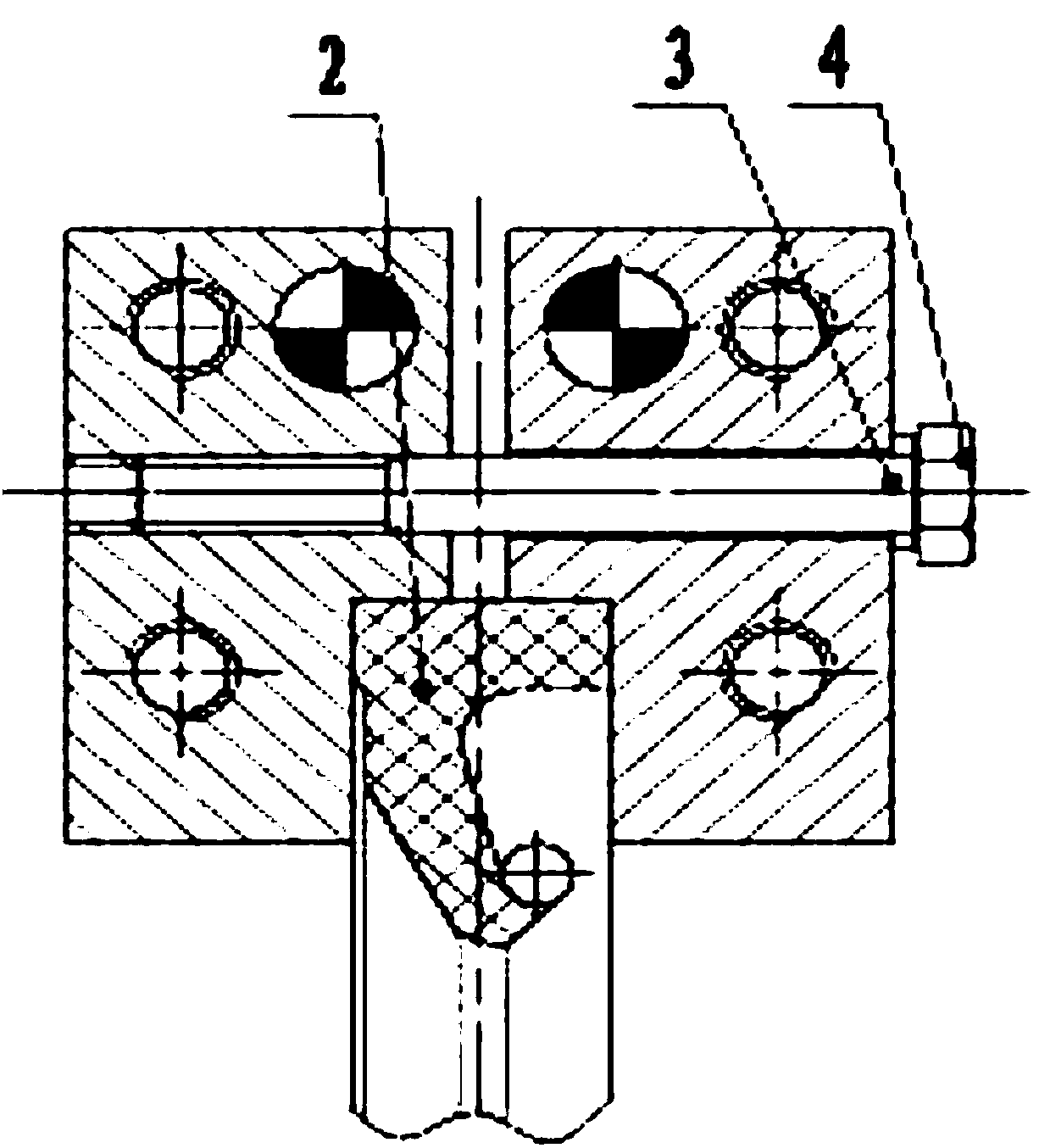 Bonding device for unframed oil seal