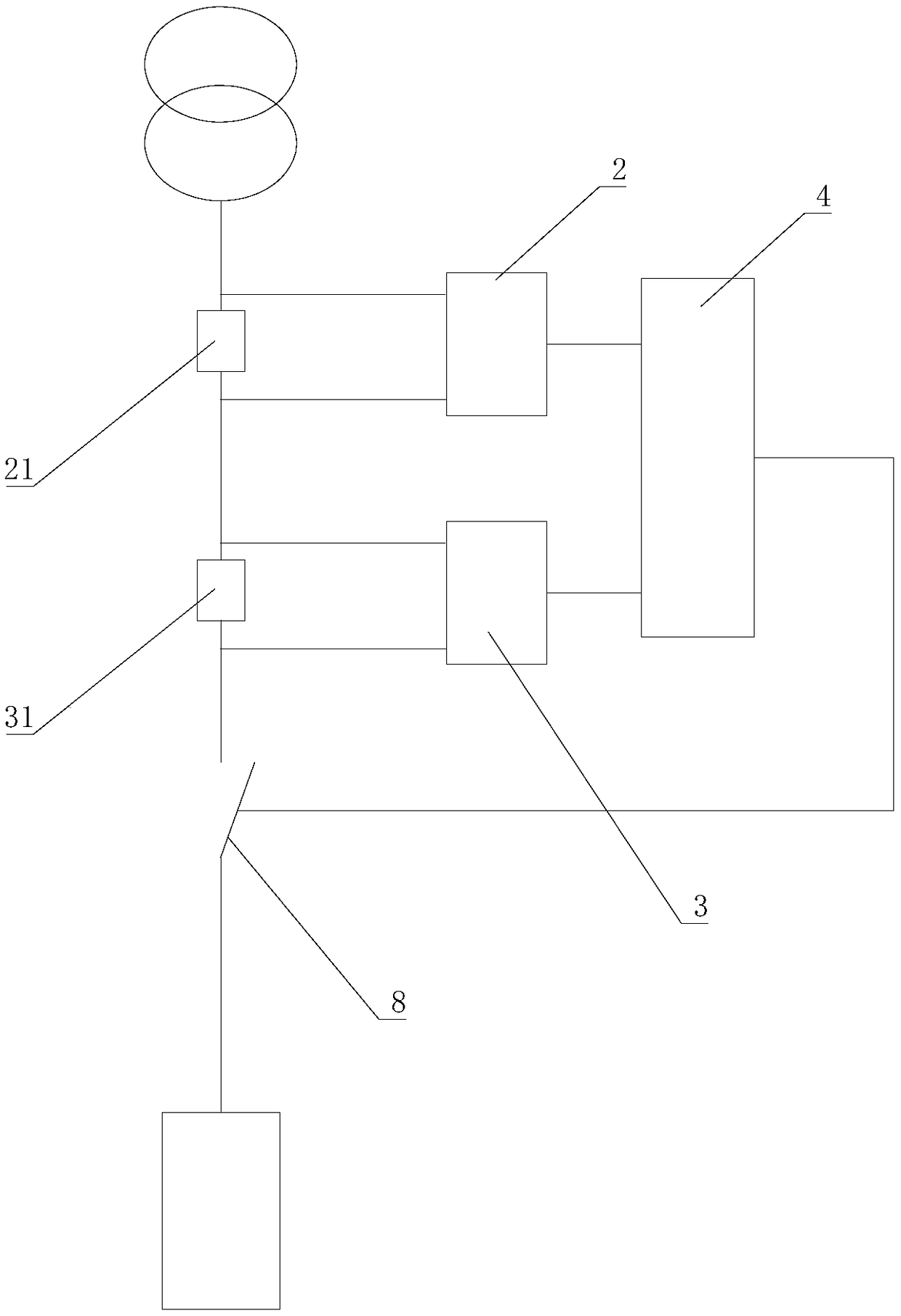 A zero-blind-zone anti-islanding protection system for low-voltage distributed generators