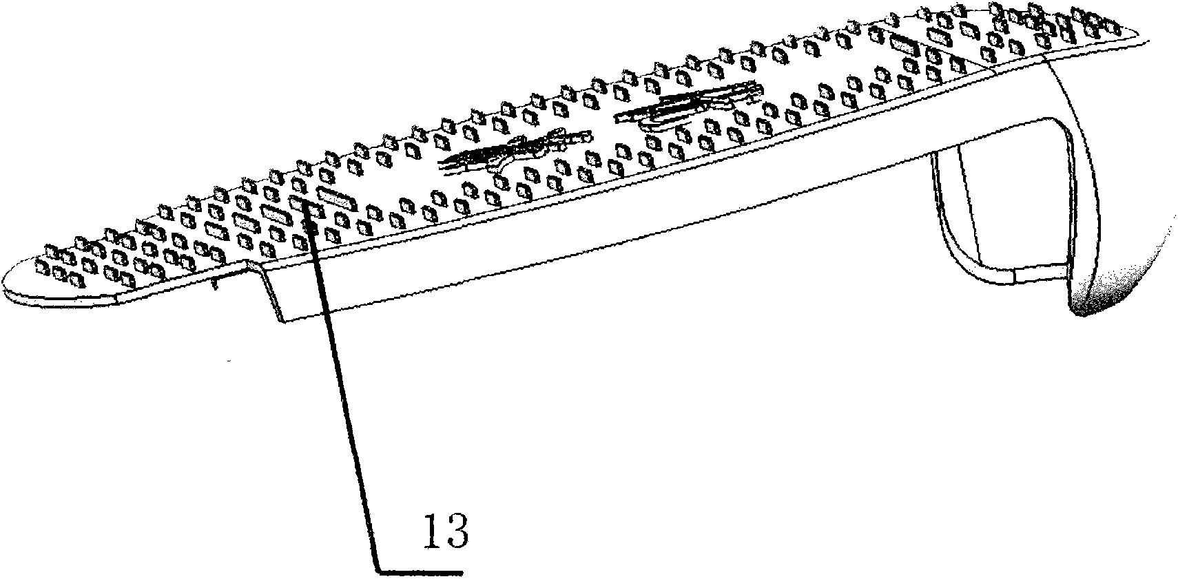 Low-carbon environment-friendly mechanical automatic telescopic shoe covers