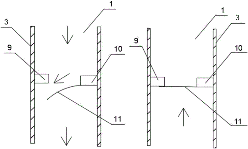 Artificial respiration blowing nozzle