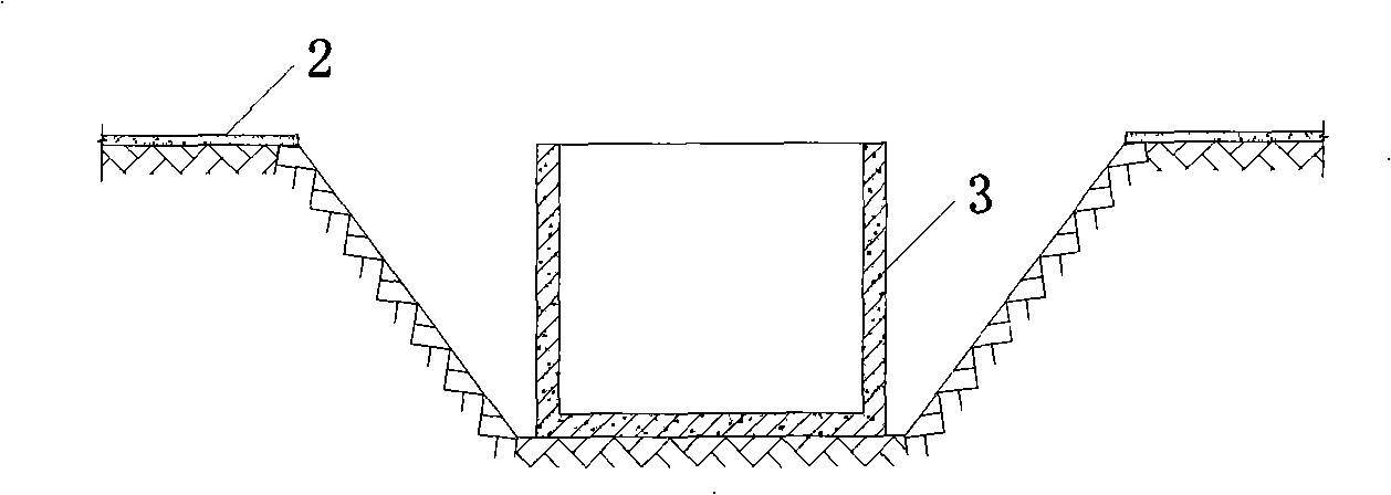 Construction method for precasting concrete moulding bed in local pit of base pit engineering under soft foundation