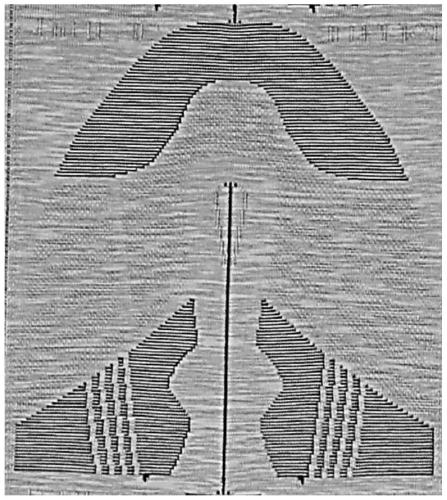 Image-based matching and positioning method, system and storage medium for flying woven uppers