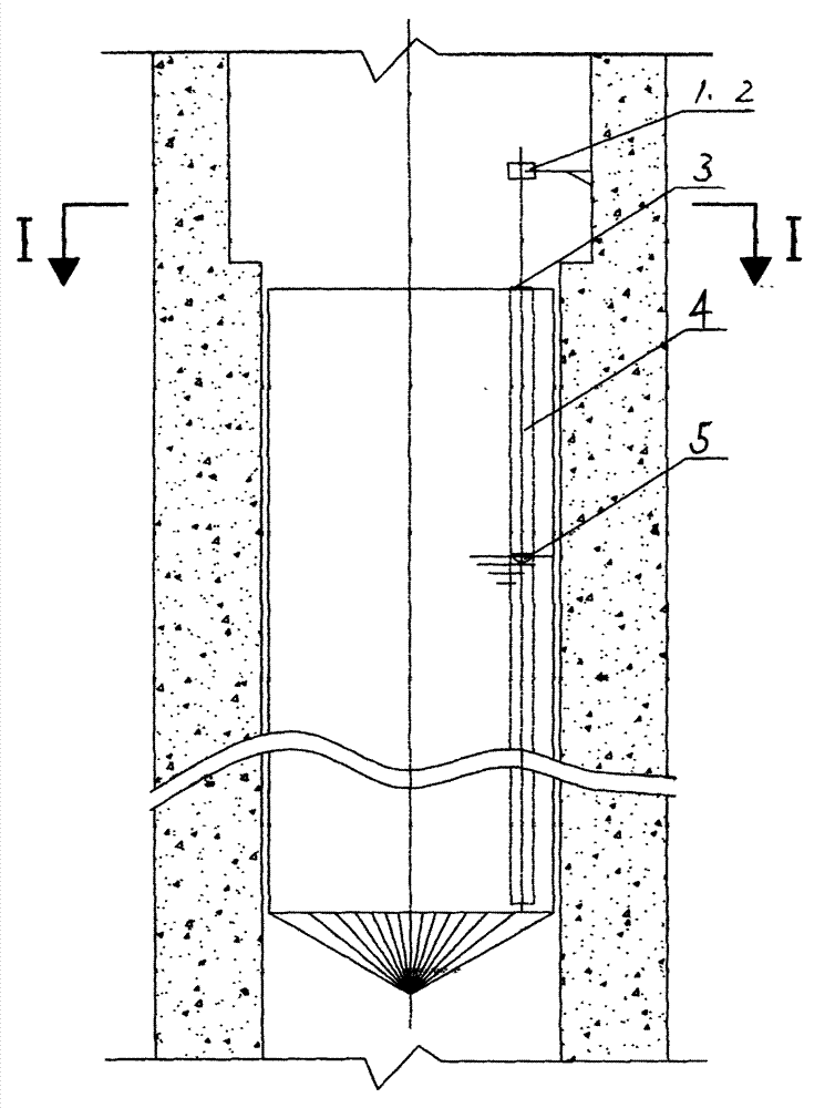 Liquid level measurement system for float bowl of hydraulic power floating type ship elevator