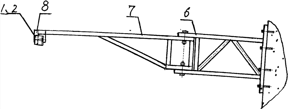 Liquid level measurement system for float bowl of hydraulic power floating type ship elevator