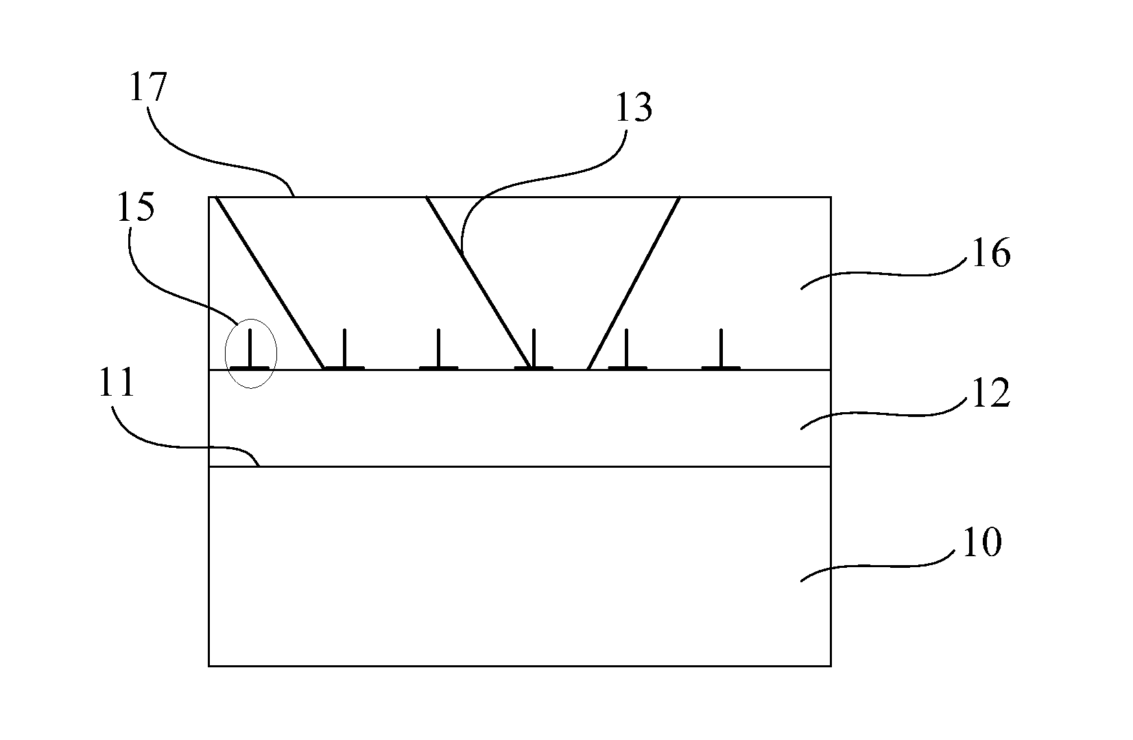 Monolithic integrated lattice mismatched crystal template and preparation method thereof