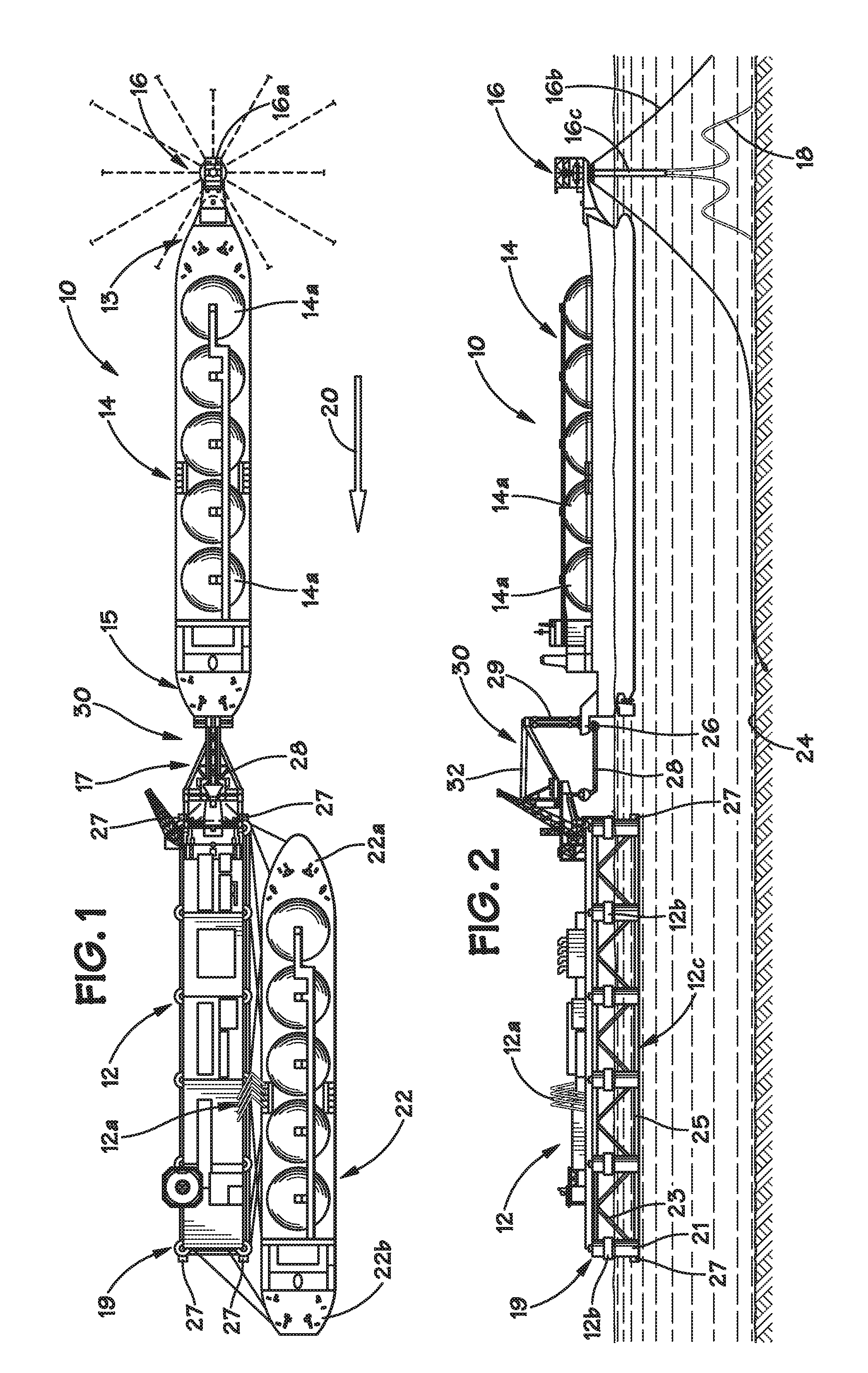 Floating LNG regasification facility with LNG storage vessel