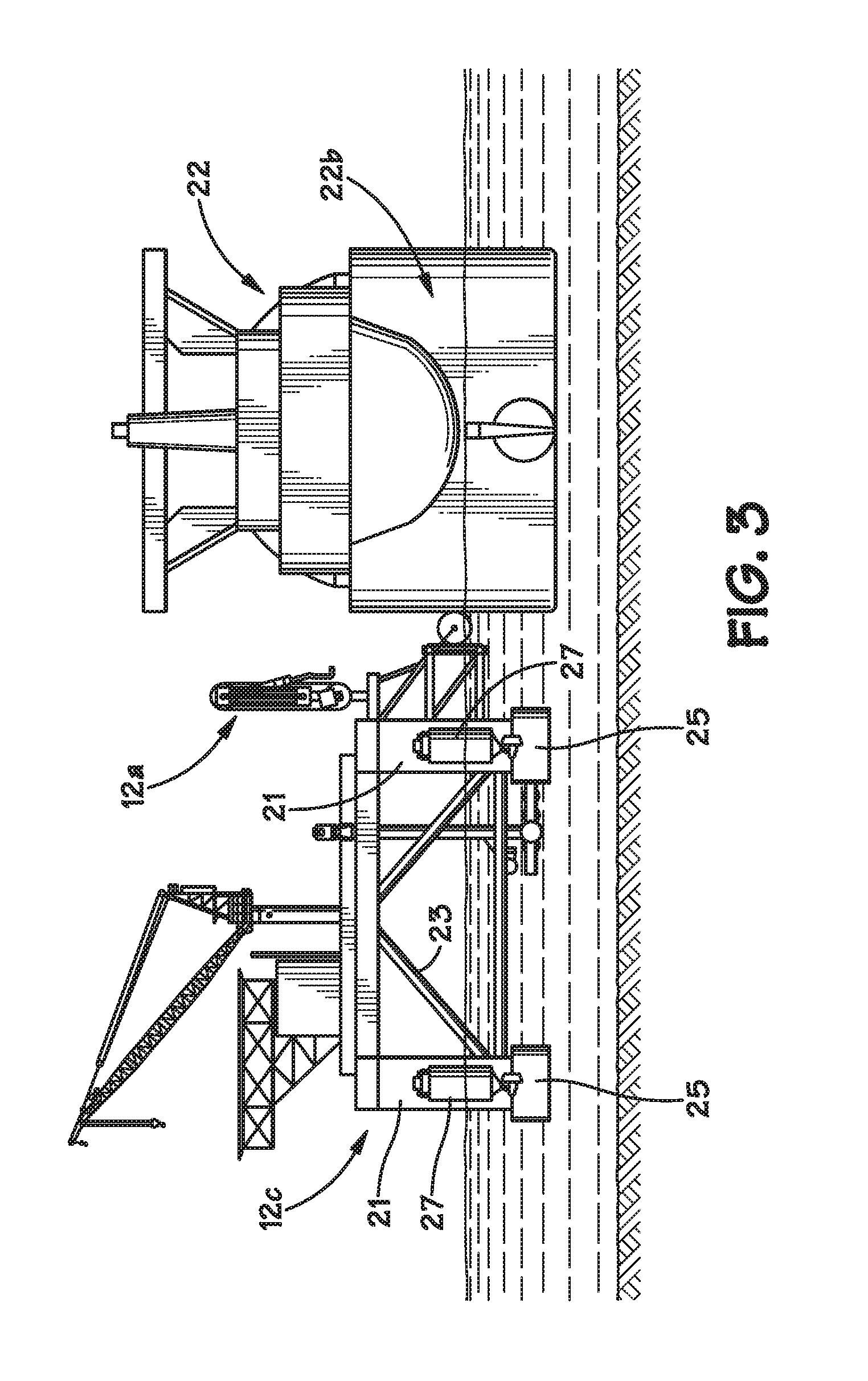 Floating LNG regasification facility with LNG storage vessel