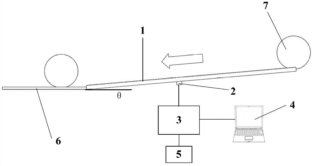 Acoustic detection method and device for egg cracks based on continuous vibration sound production