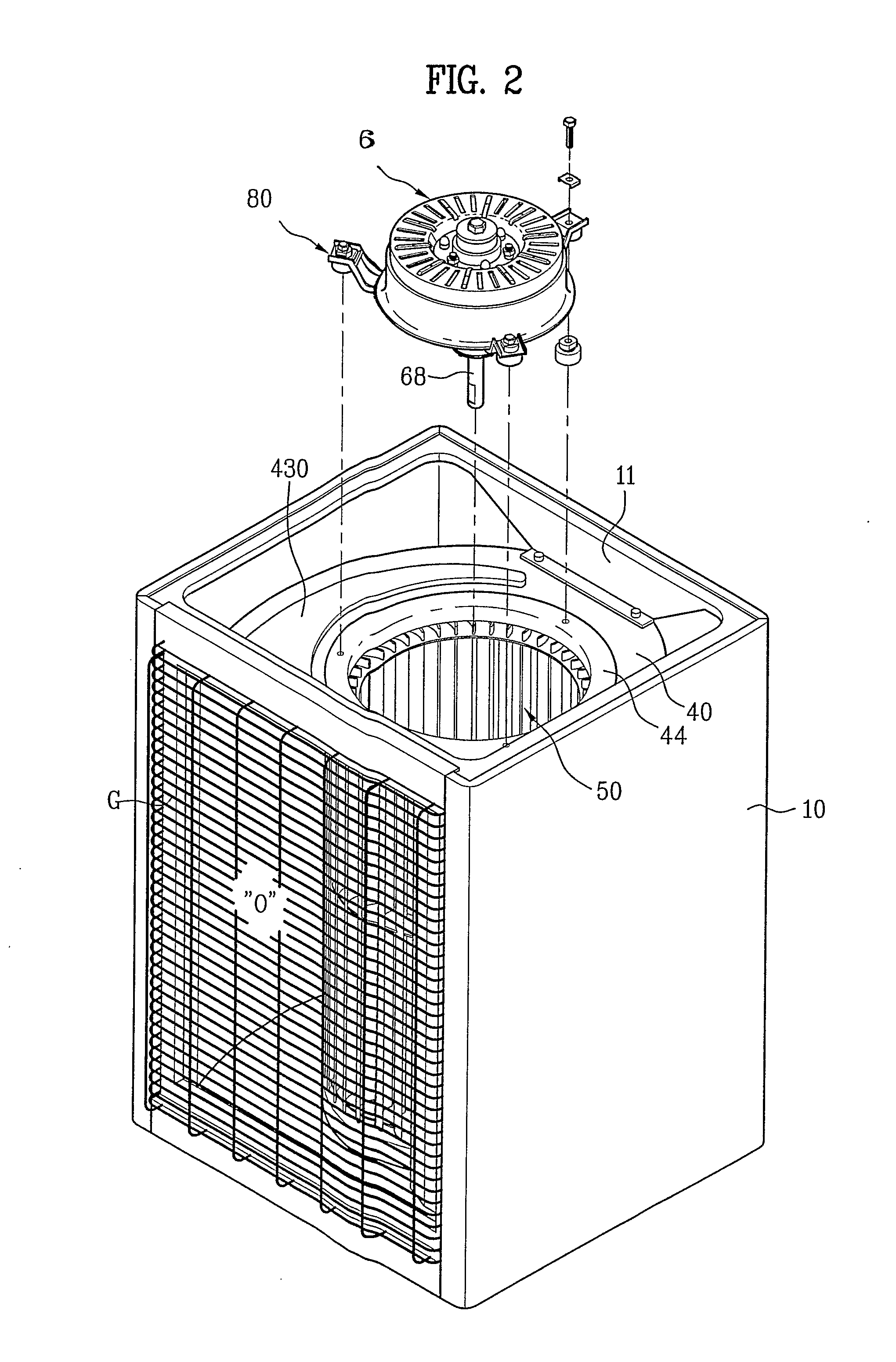 Fan for air conditioner