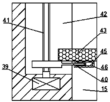 Automatic treatment device for dry garbage of garbage station