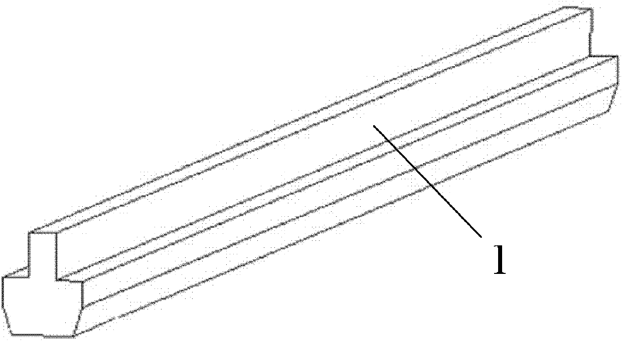 Separately precast and assembled bent cap and construction technology